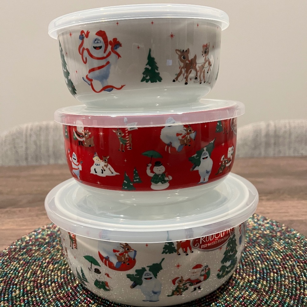 Rudolph the red nosed reindeer containers
